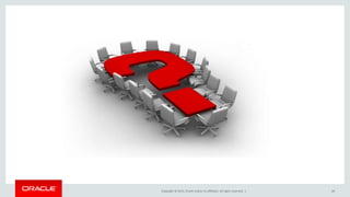 Copyright © 2015, Oracle and/or its affiliates. All rights reserved. | 44
 