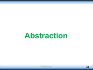 Abstraction
87
Budditha Hettige
 