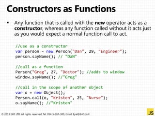 OOP in JavaScript | PPTX