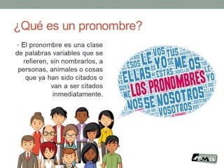 Clases de palabras: pronombres y verbos (4)