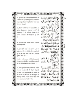 Quran in Hindi Part-4
