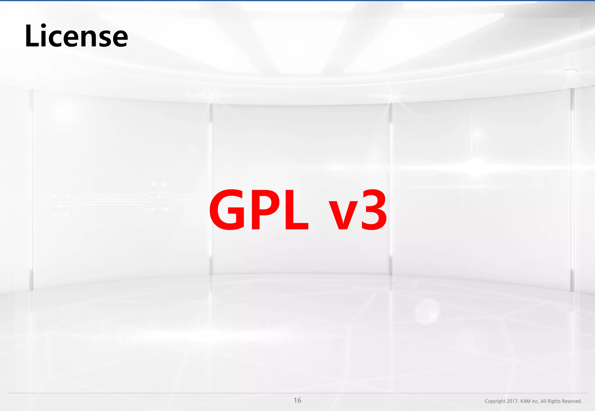 GPL v3
 