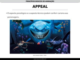 www.mauriciomallet.com
CONCEITOS BÁSICOS DE ANIMAÇÃO
BOUNCING BALL
• Utilizando o exemplo a seguir, crie uma sequência de Bouncing Ball com
Obstáculo (trajetória / pulo e repulo) de uma bola, assim como no mínimo
uma ação secundária. Identiﬁque os princípios básicos da animação.
 