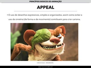 www.mauriciomallet.com
CONCEITOS BÁSICOS DE ANIMAÇÃO
ENTREMEIOS
POSES CHAVE
SETAS DE DIREÇÃO
ROTAÇÃO
DANÇA DA BOLA
ATÉ PARAR
2
3
7
8
9
10
11
6
12
4
5
13
15
14 1
 