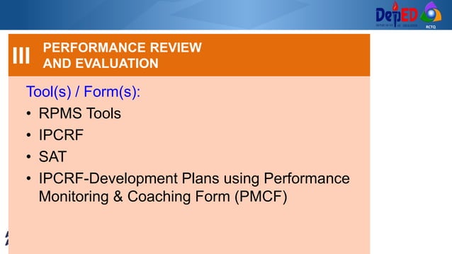 RPMS Process