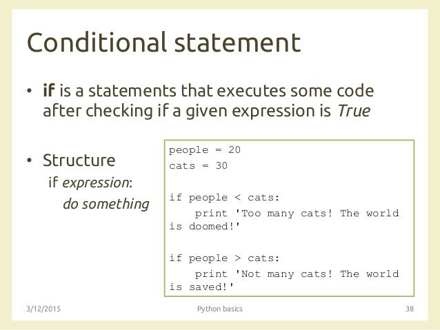 AmI 2015 - Python basics