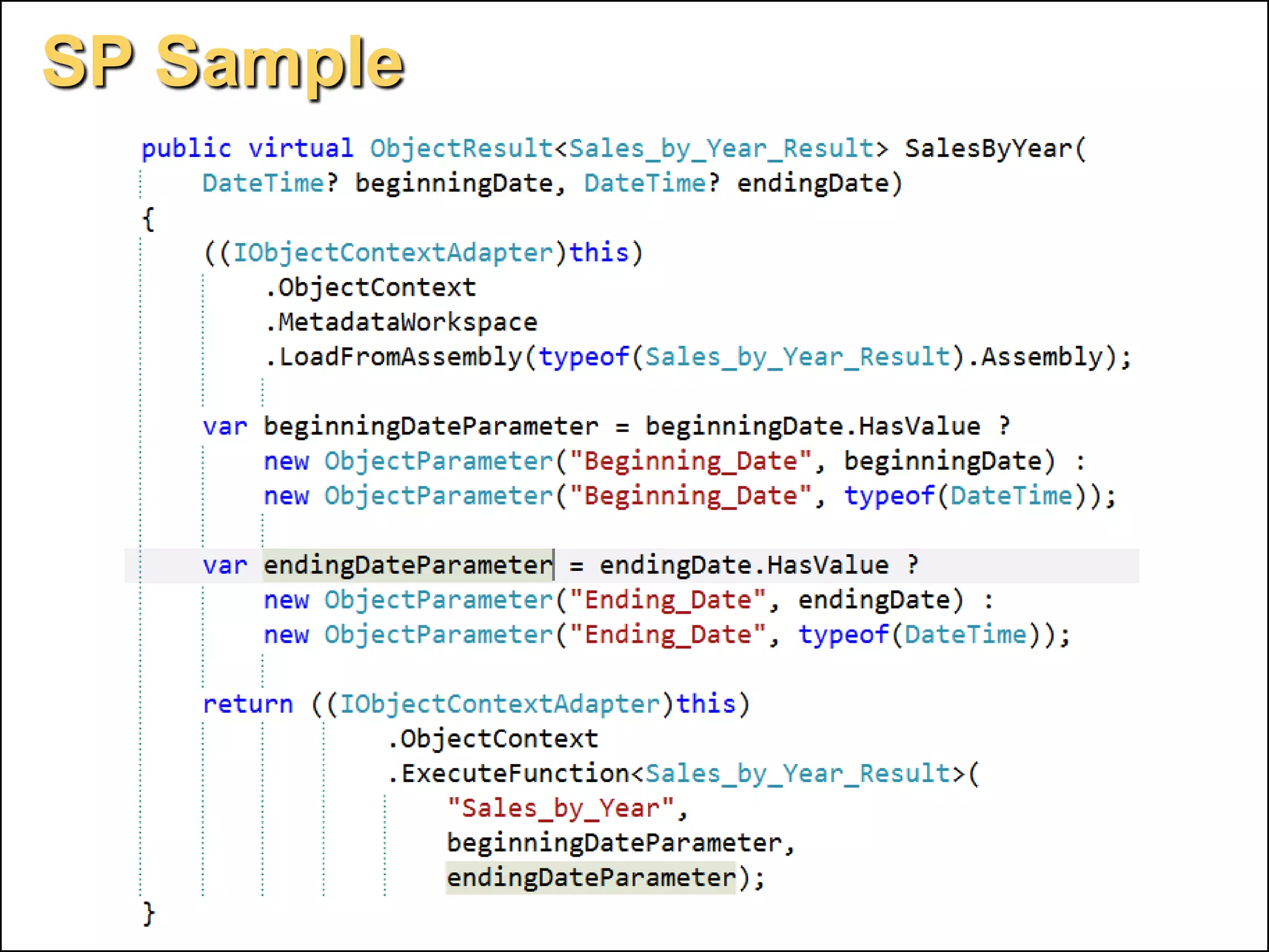Entity Framework - Queries | PPT
