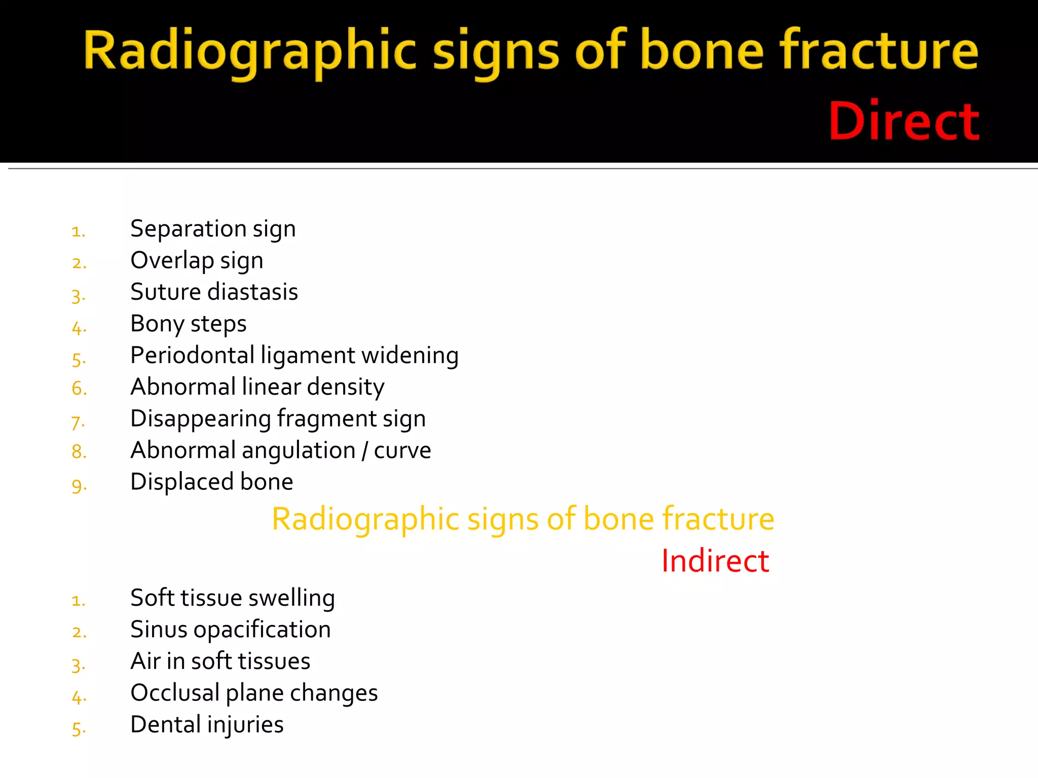 04 radiology in maxillofacial trauma.ppt. new presentation | PPT