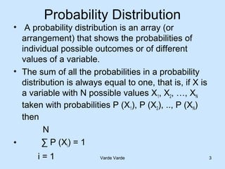 04 random-variables-probability-distributionsrv | PPT