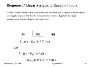 04-Random Processes. Statistics and probability | PPT