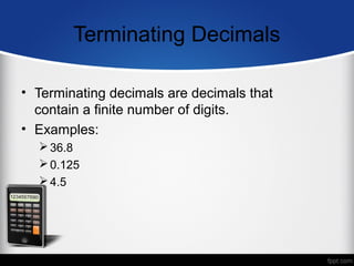 04 real numbers | PPT
