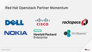 Red Hat Openstack Partner Momentum
 