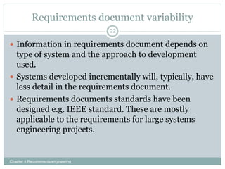 Requirements engineering | PPTX