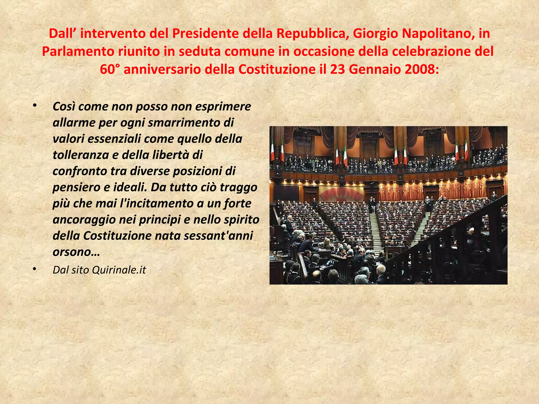 04 - Anniversario della Costituzione Italiana | PPT