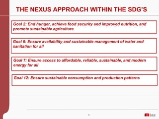 Water-Food-Energy: well-being indicators for a better quality of life - Fabiola Riccardini