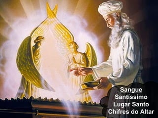 Sangue
Sangue
Santíssimo
Lugar Santo
Chifres do Altar
 