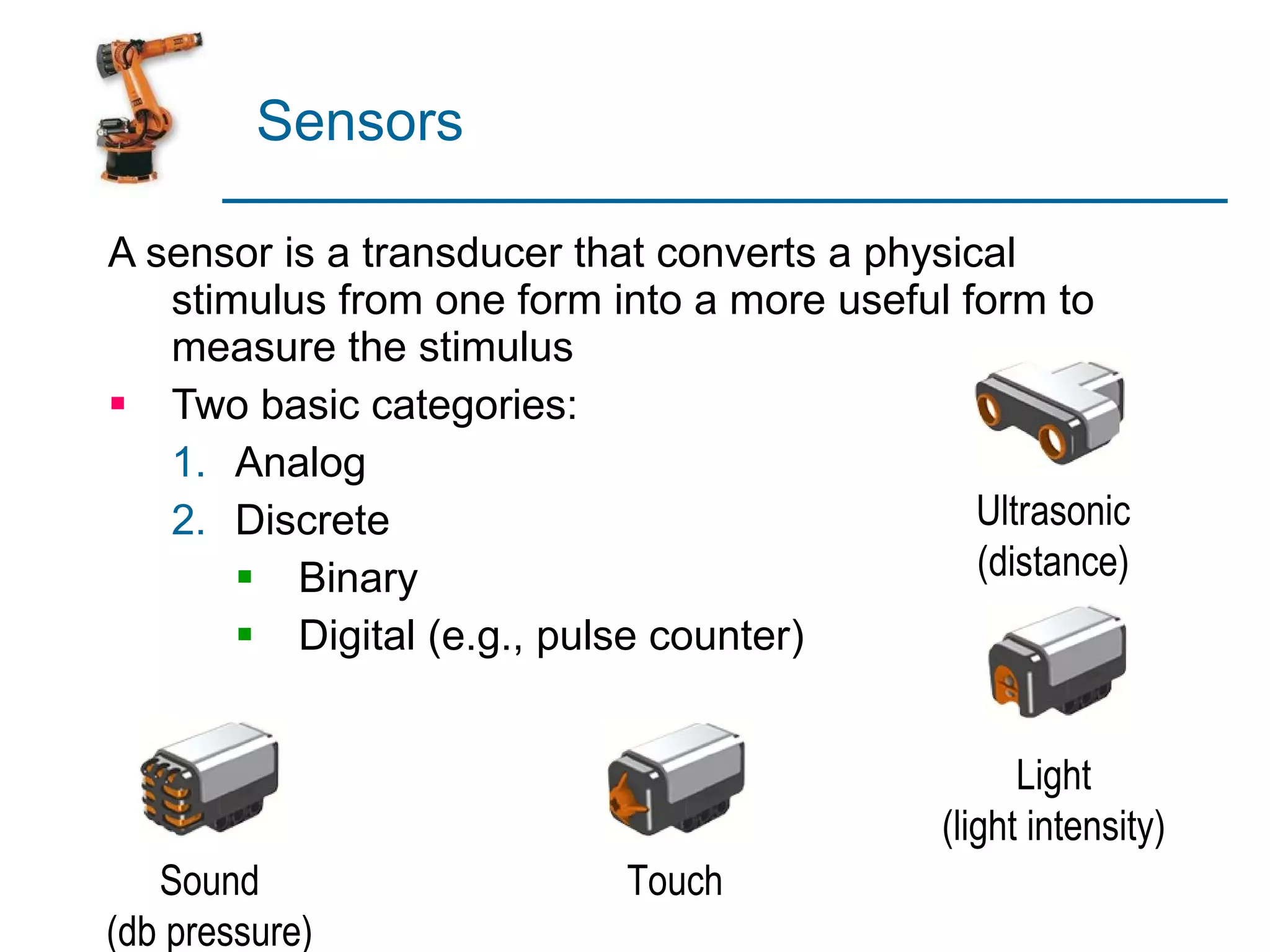Sensors And Actuators | PPT
