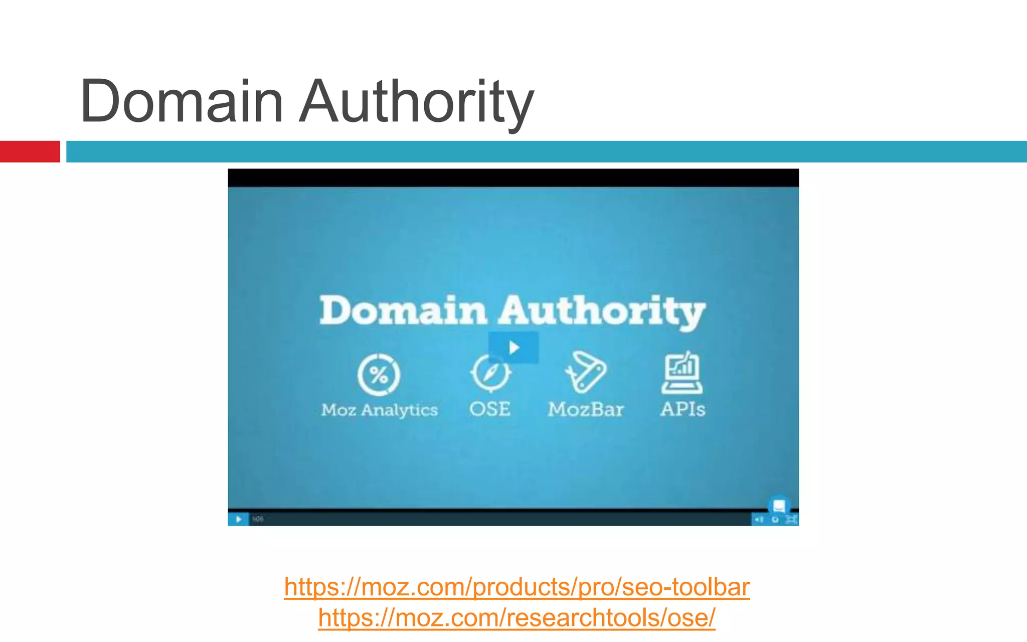 Domain Authority
https://moz.com/products/pro/seo-toolbar
https://moz.com/researchtools/ose/
 