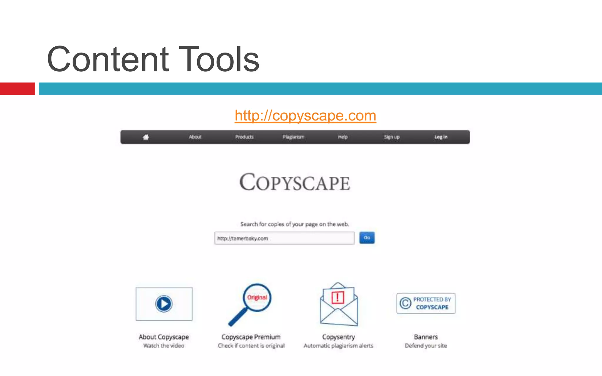 Content Tools
http://copyscape.com
 
