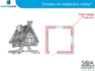 Сложно ли подвинуть стену?

                   Угол сюда
                      Баба Яга
 