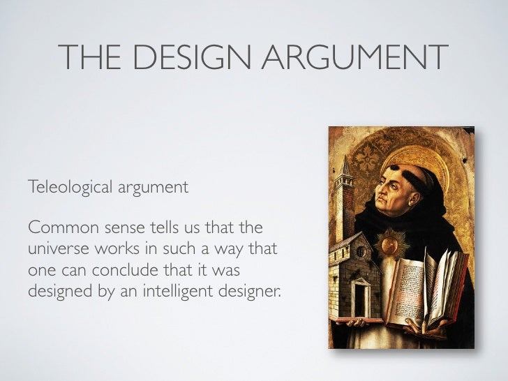 the design argument the design argument