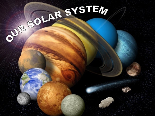 Celestial Bodies In The Solar System The Sun Planets