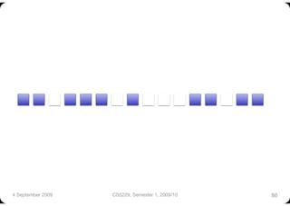 4 September 2009
   CS5229, Semester 1, 2009/10
   86
 