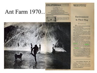 Ant Farm the Inflatable and Dome Years - by Fred Unterseher | KEY