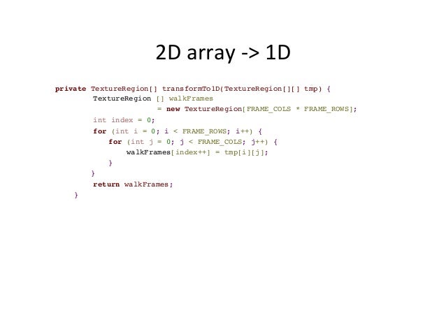 libGDX: User Input and Frame by Frame Animation
