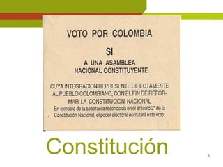 Constitución . 
