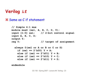 verilog | PPT