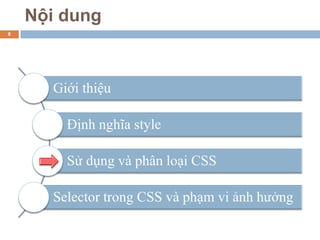 CSS Căn bản Slide 8