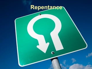 Turn Around Road Sign Repentance 