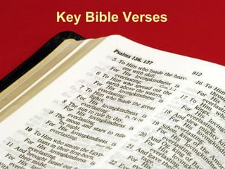 Key Bible Verses 