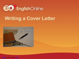 Writing a Cover Letter
Image shared under CC0
 
