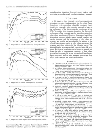 Robust Adaptive Beamforming for Antenna Array