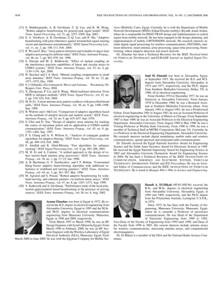 Robust Adaptive Beamforming for Antenna Array