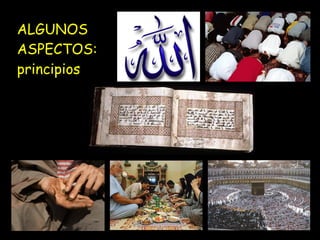 ALGUNOS 
ASPECTOS: 
principios 
 