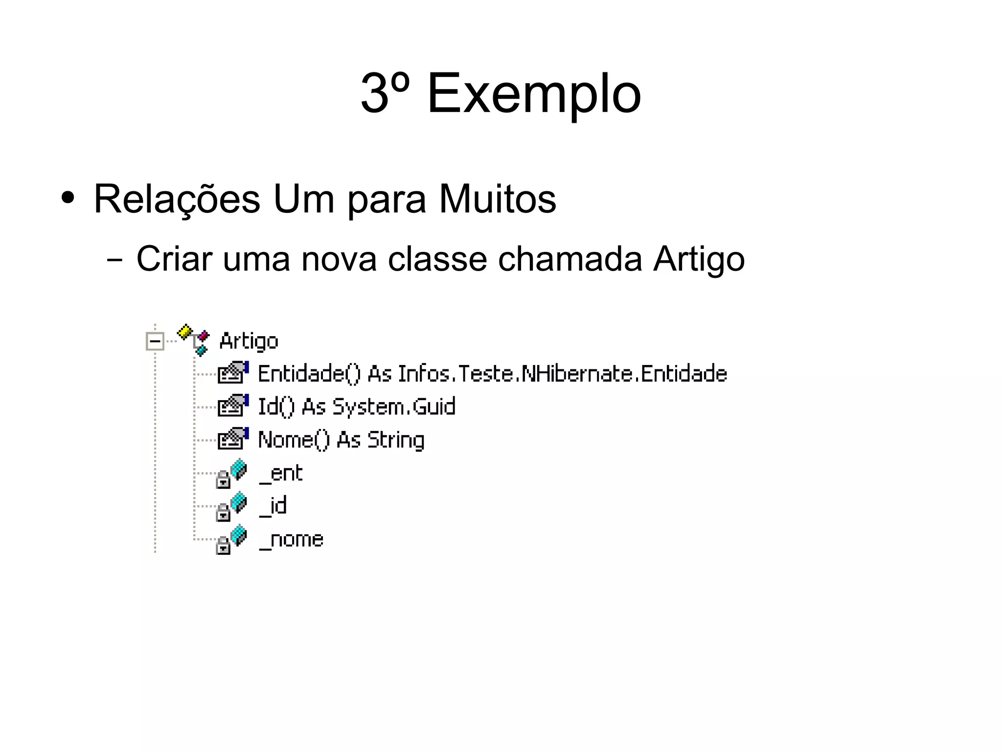 Desenvolvimento em .Net - nHibernate