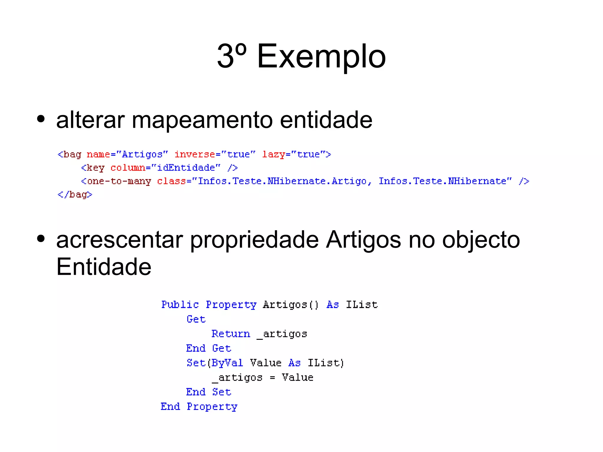 Desenvolvimento em .Net - nHibernate