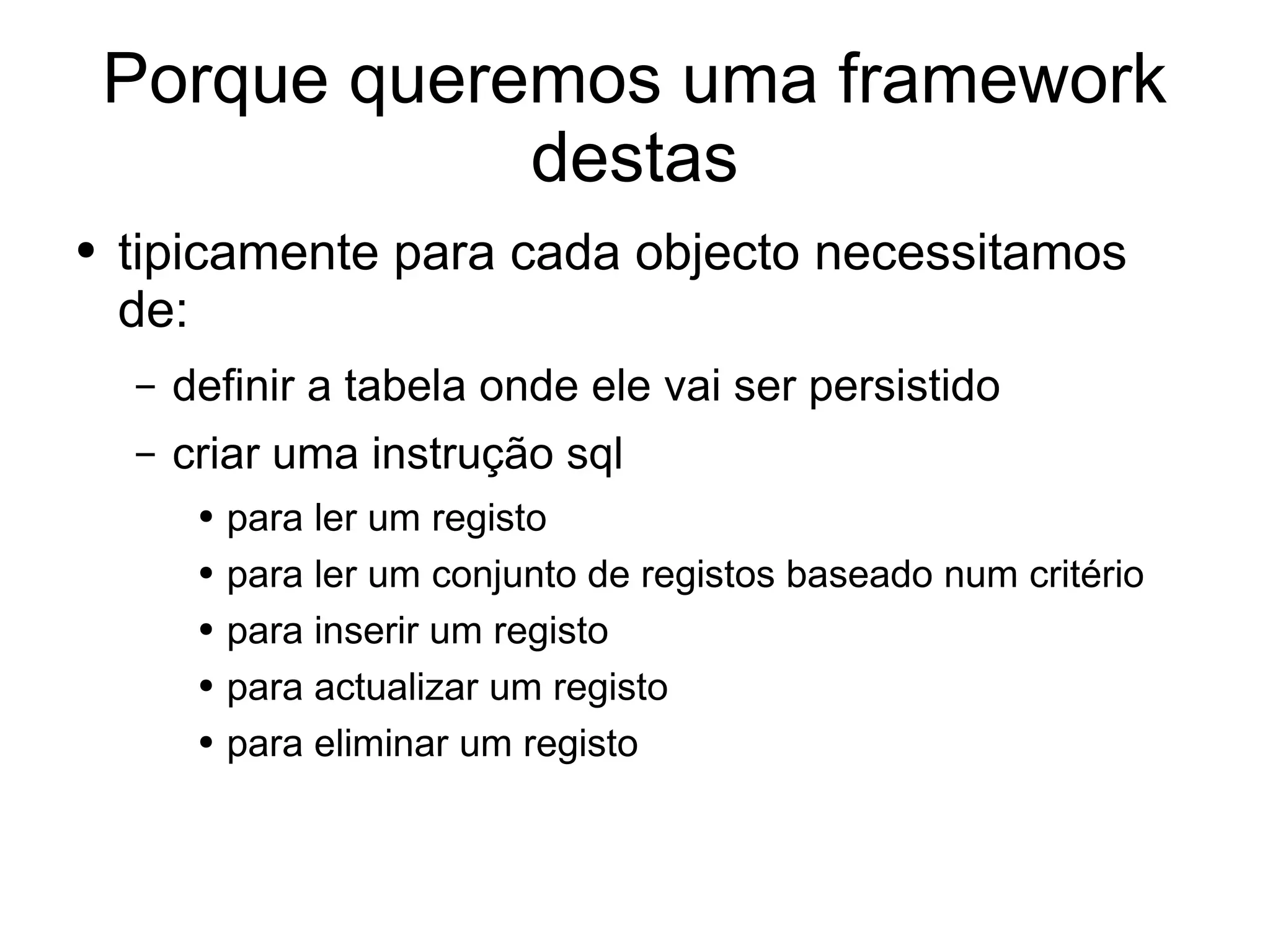 Desenvolvimento em .Net - nHibernate
