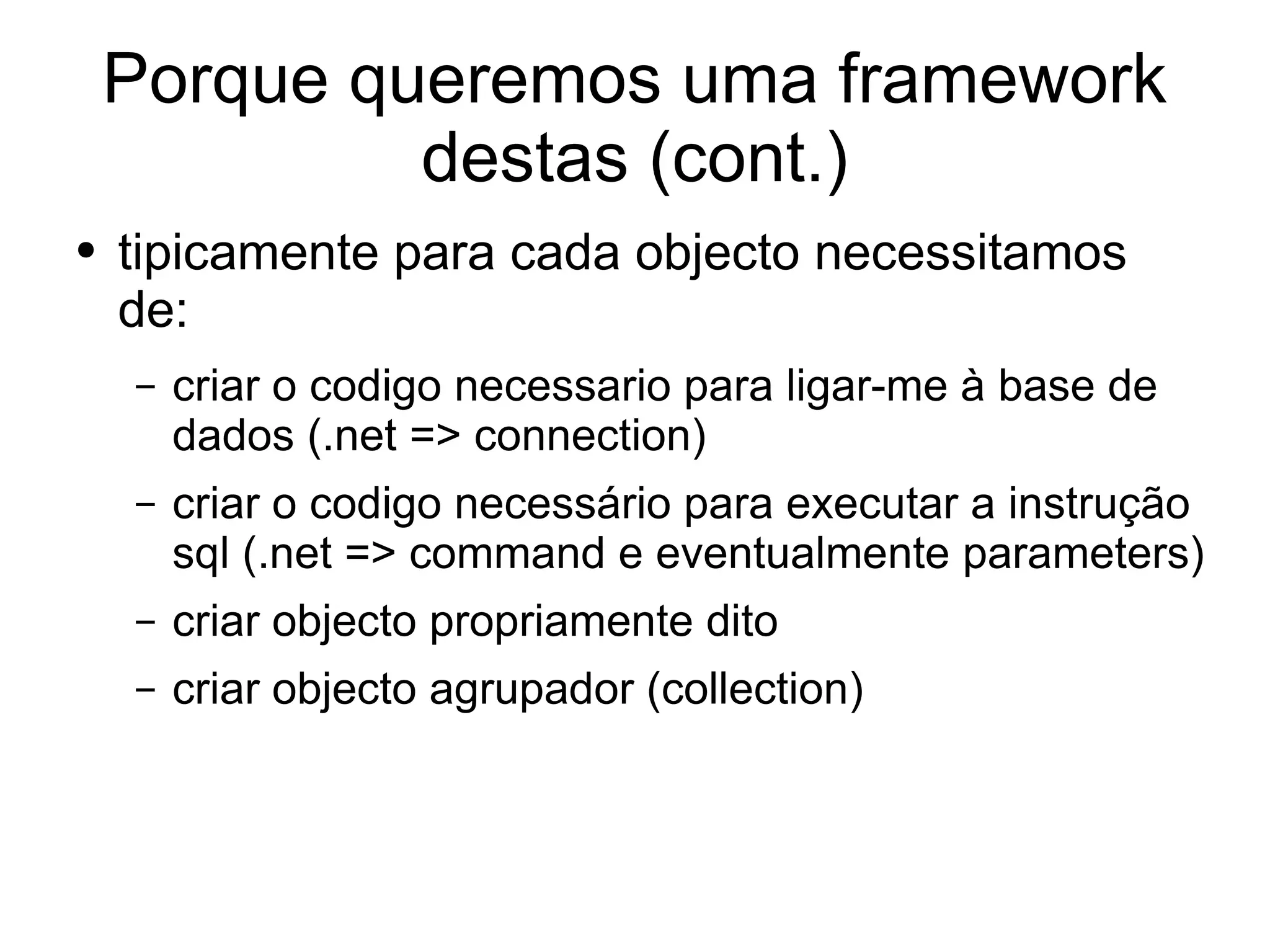 Desenvolvimento em .Net - nHibernate