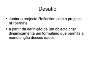 Desenvolvimento em .Net - nHibernate