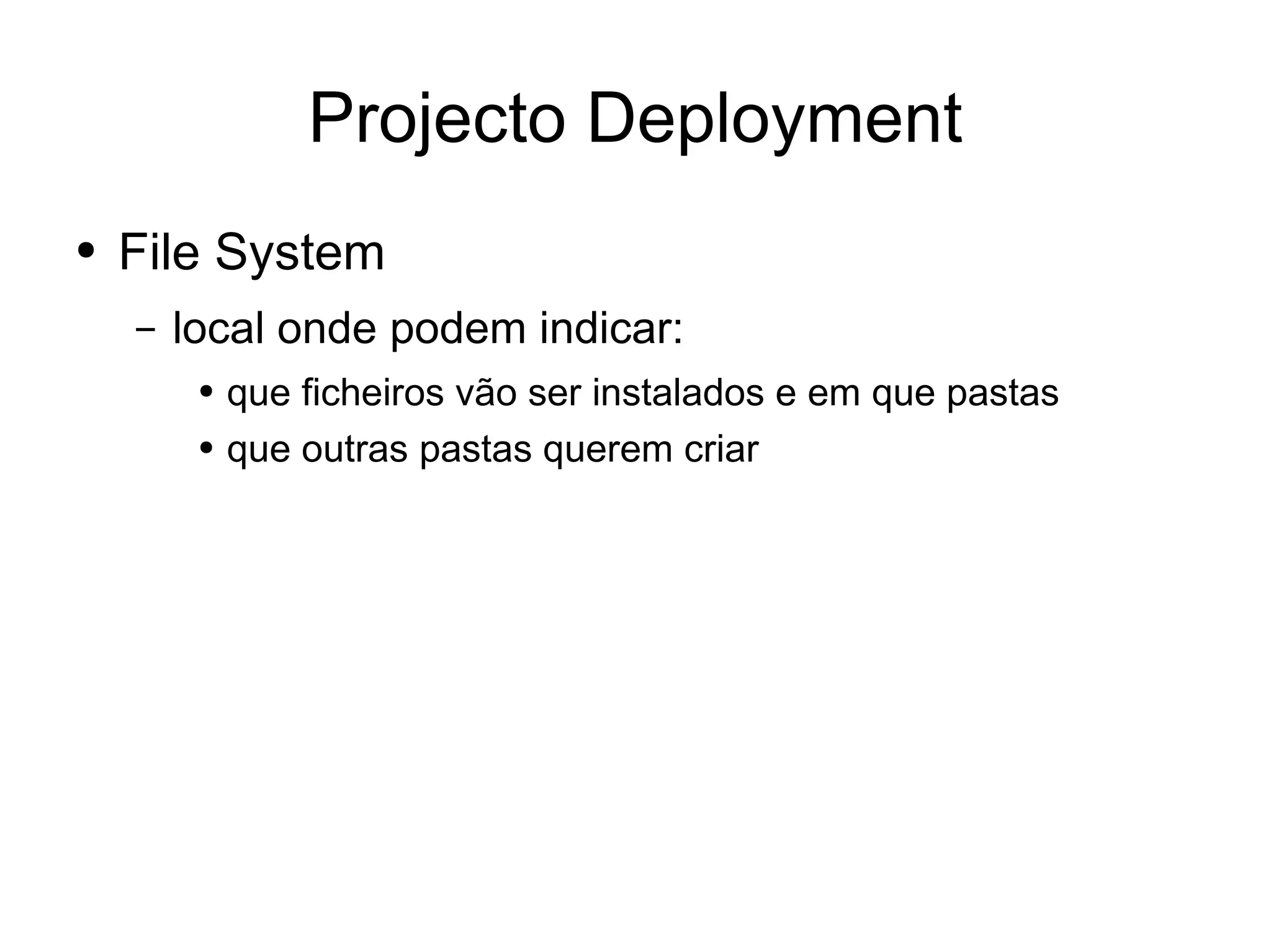 Desenvolvimento em .Net - Deployment