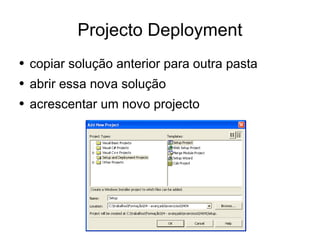 Desenvolvimento em .Net - Deployment