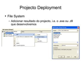 Desenvolvimento em .Net - Deployment