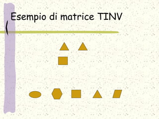 Esempio di matrice TINV
 