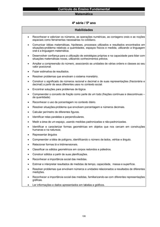 Currículo da Educação Básica