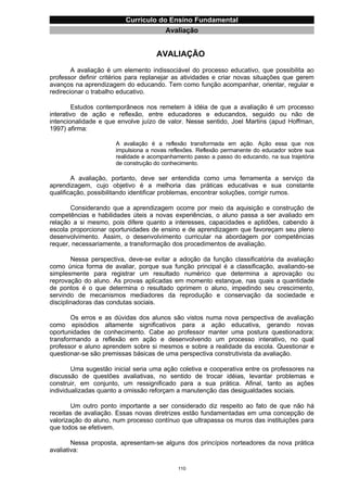 Currículo da Educação Básica