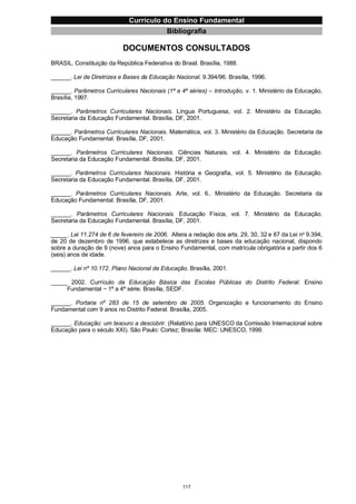 Currículo da Educação Básica